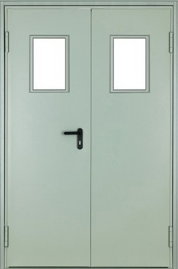 Противопожарная дверь ДПМ-02 Ei 60 (1200x2100) с остеклением